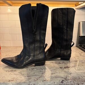 We The Free (Free People) Tall black Western Boots